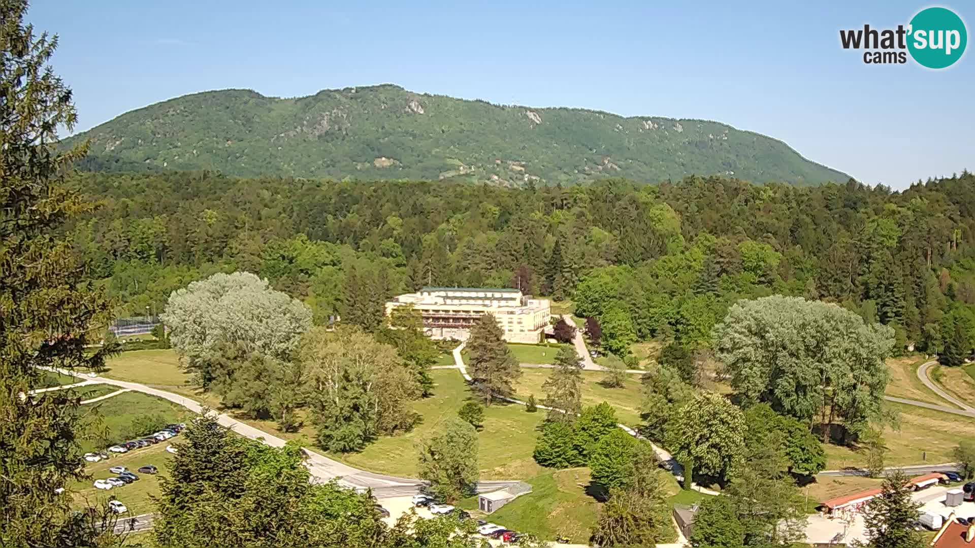 Trakošćan – Vista desde el castillo
