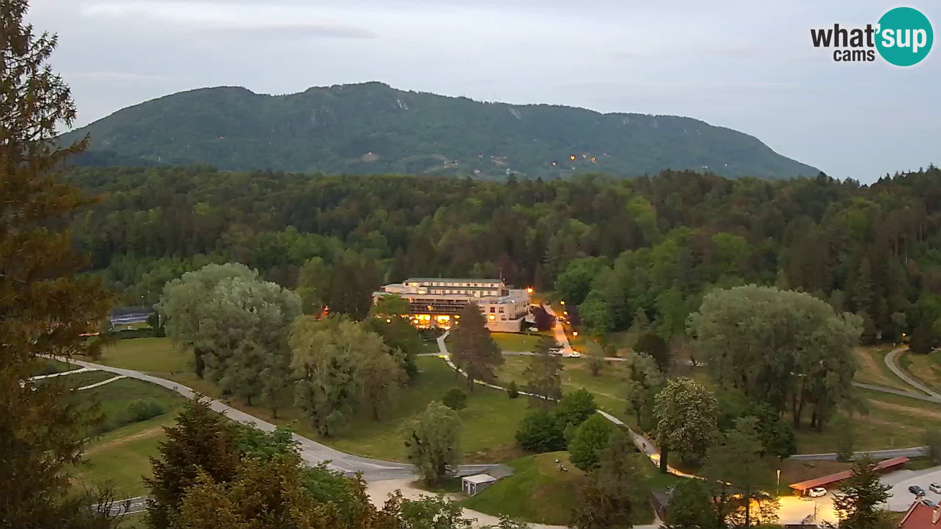 Trakošćan – pogled sa dvorca