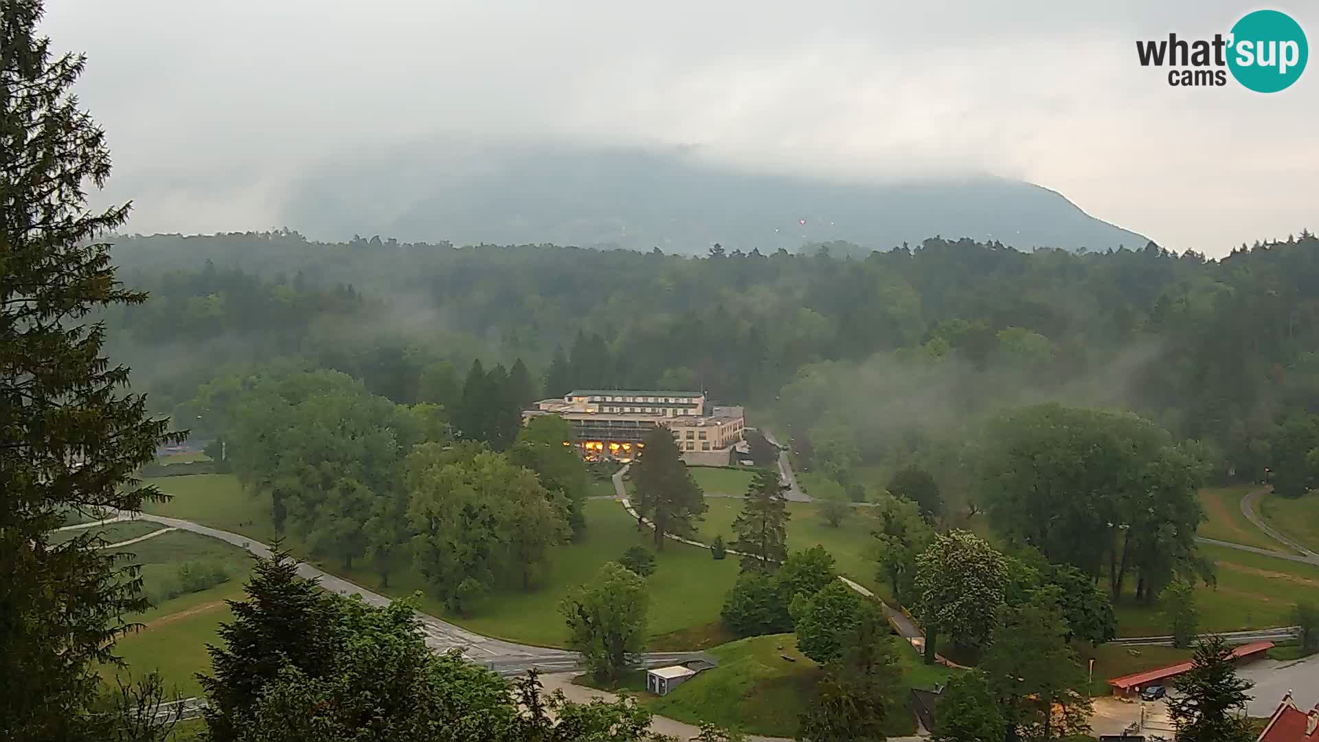 Trakošćan – Vista dal castello