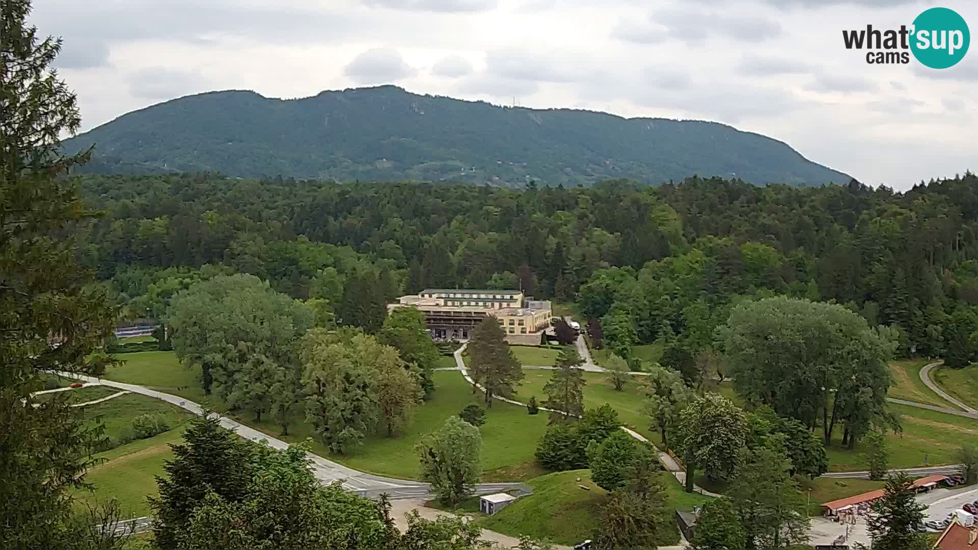 Trakošćan – Vista dal castello
