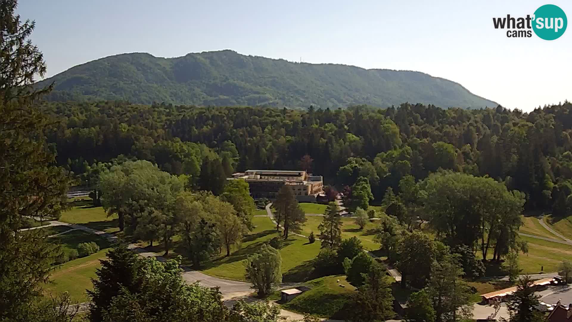 Trakošćan – pogled sa dvorca