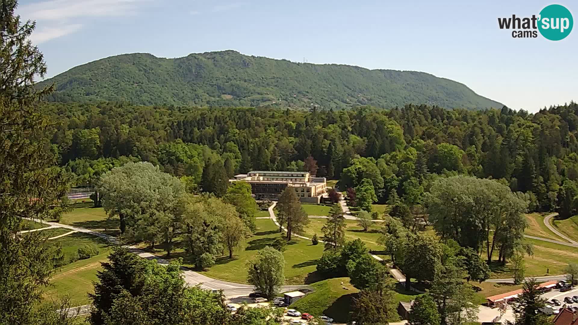 Trakošćan – view from castle