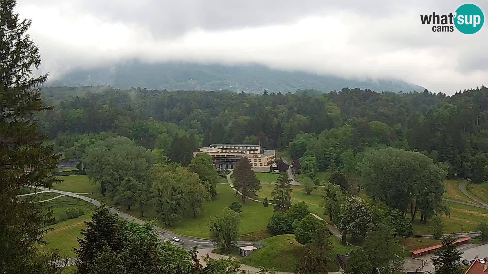 Trakošćan – Vista desde el castillo