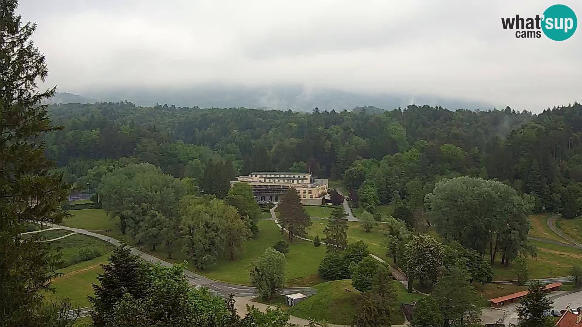 Trakošćan – Vista dal castello