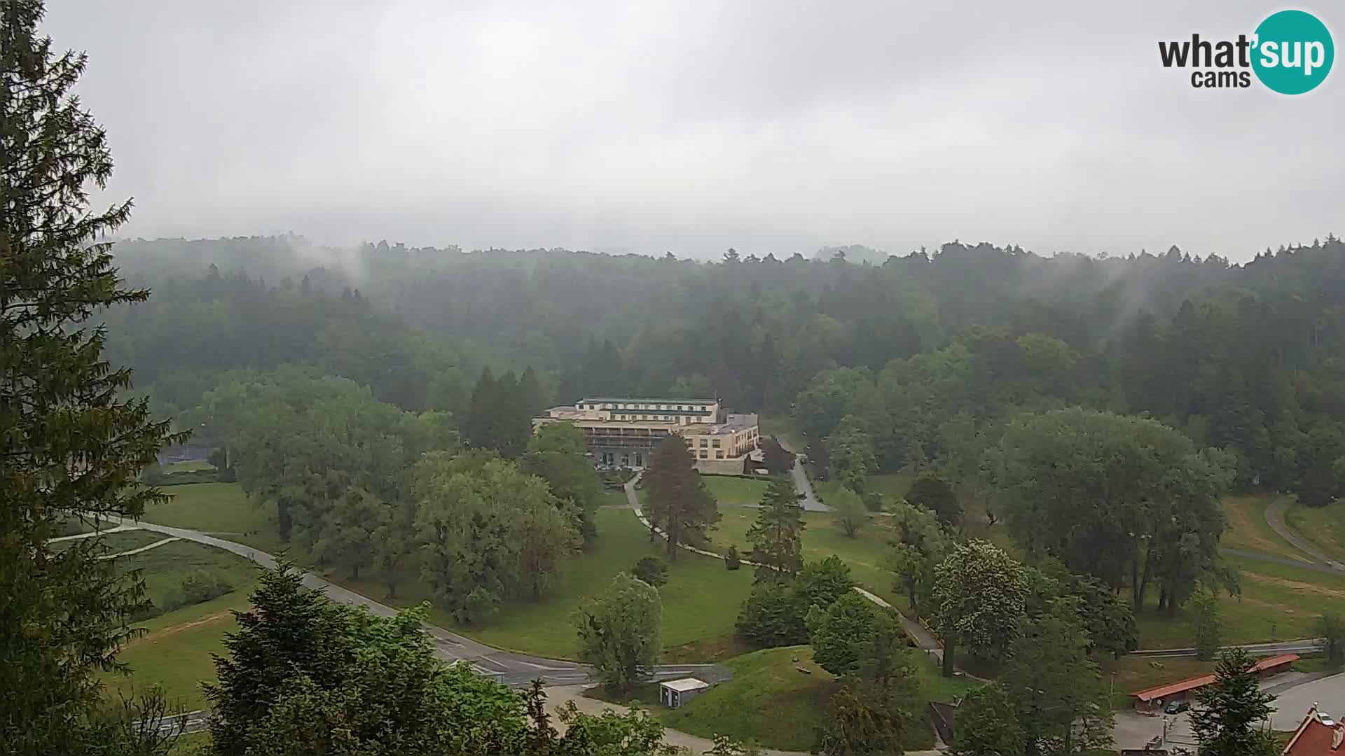 Trakošćan – Vista dal castello