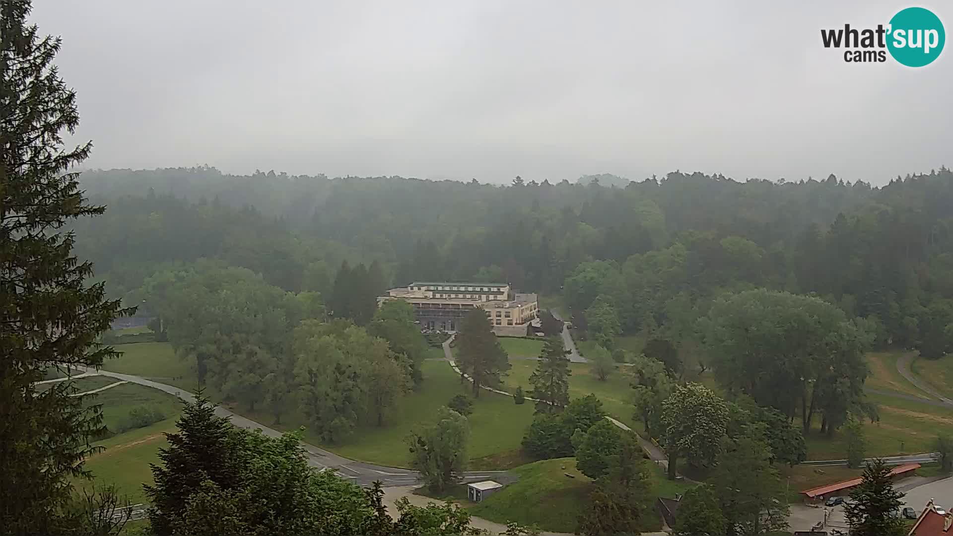 Trakošćan – view from castle