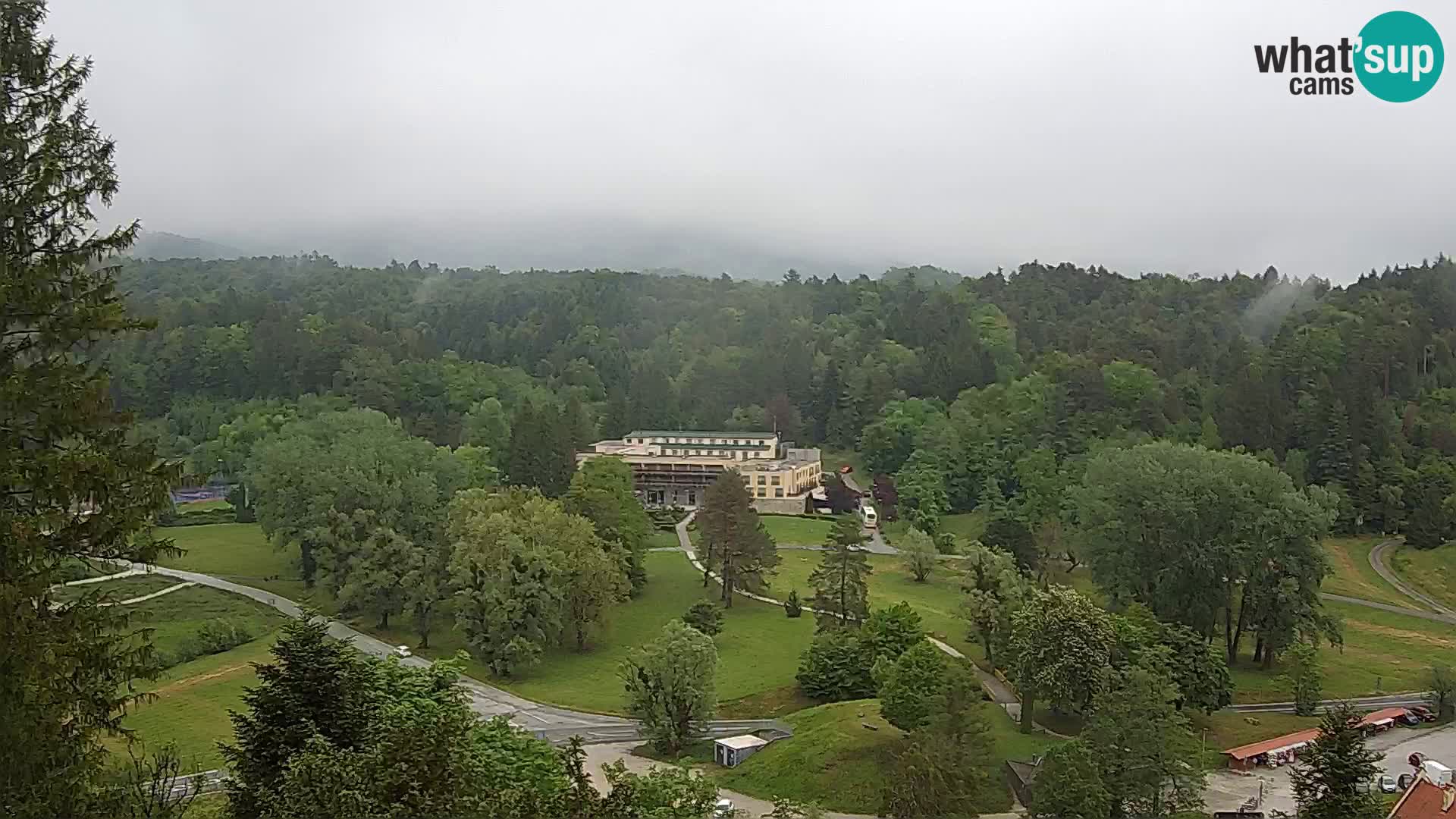 Trakošćan – view from castle