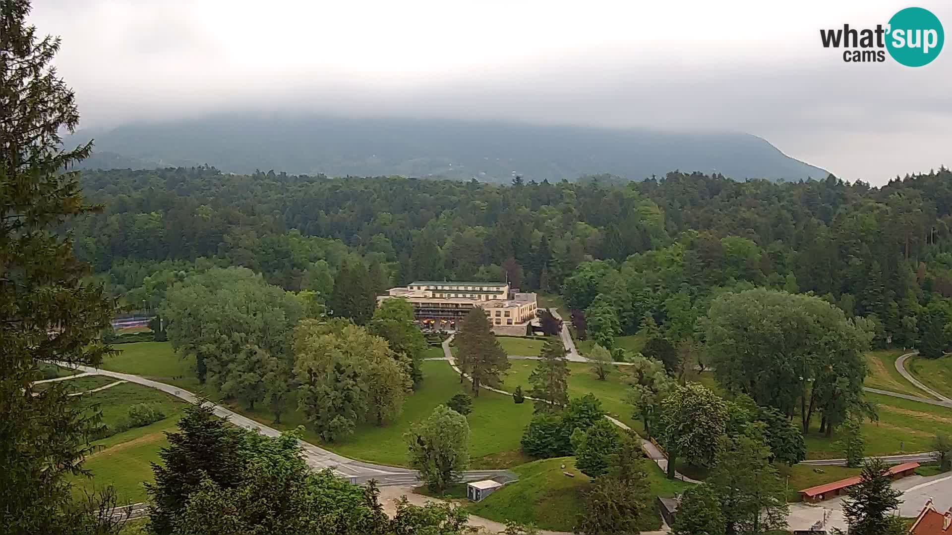Trakošćan – pogled z dvorca