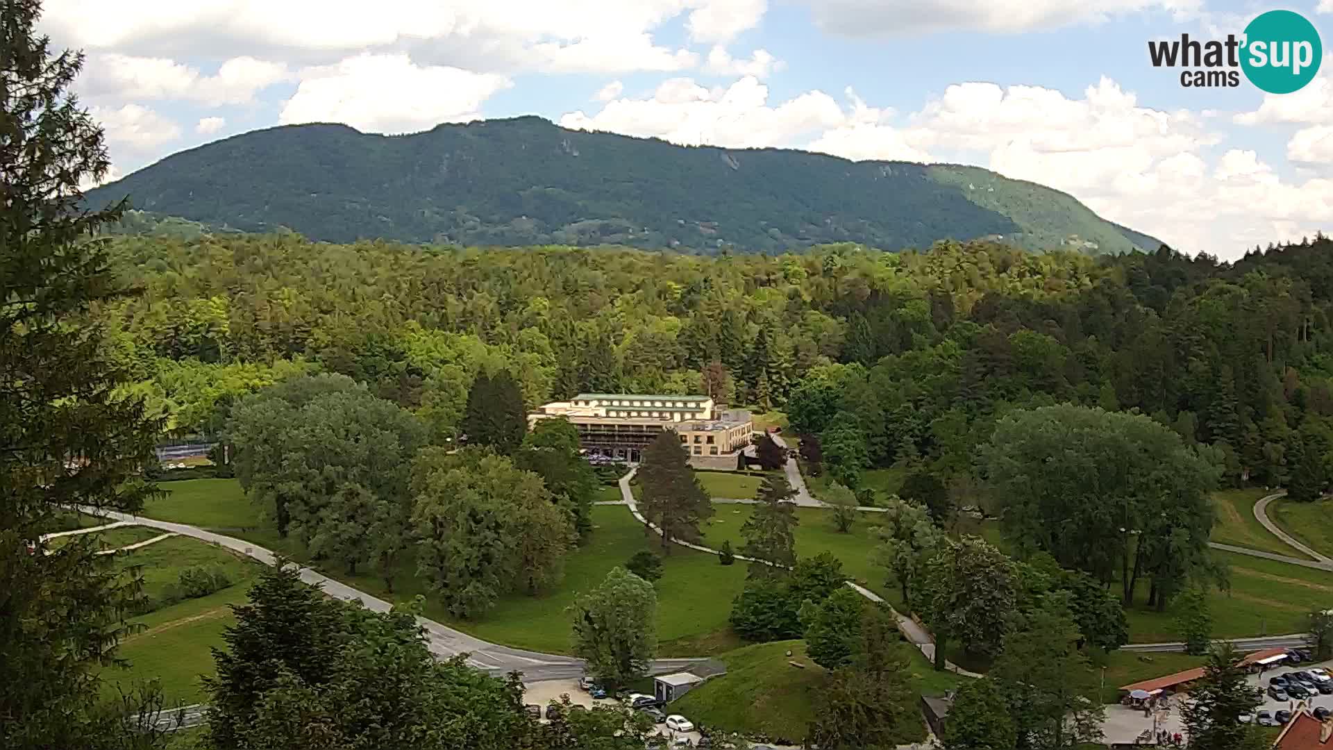 Trakošćan – pogled sa dvorca