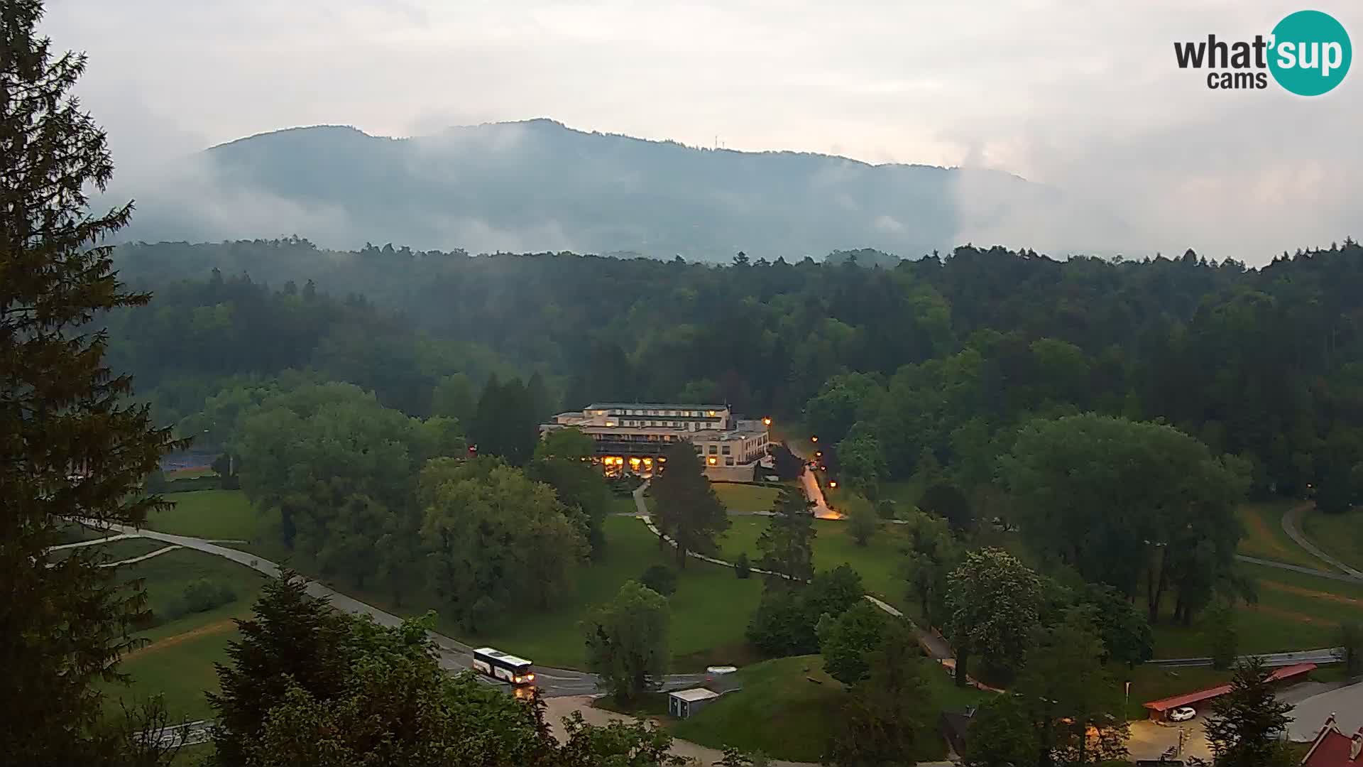 Trakošćan – Vista dal castello