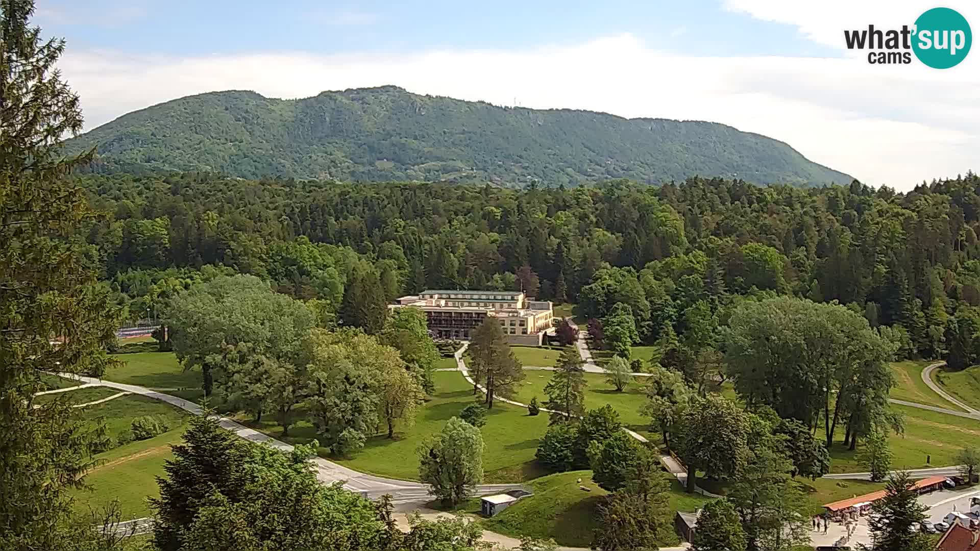 Trakošćan – view from castle