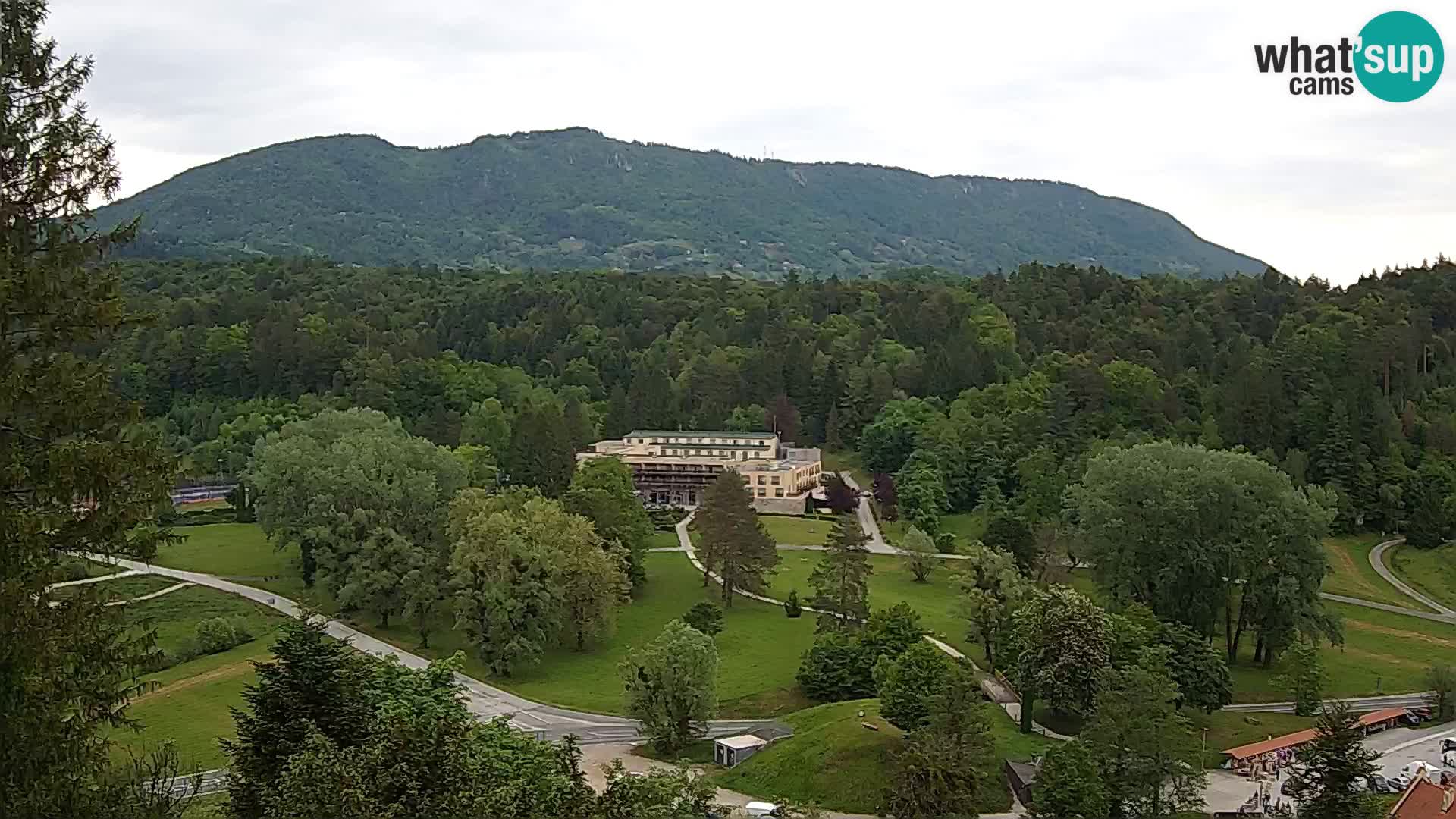 Trakošćan – pogled sa dvorca