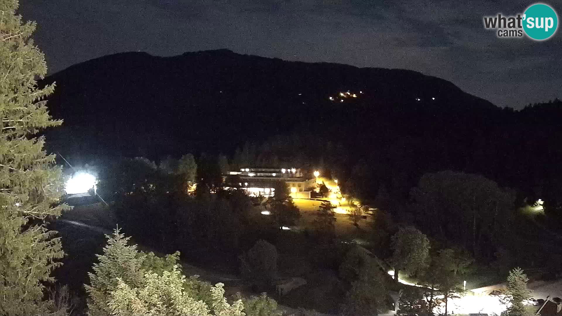 Trakošćan – Blick vom Schloss