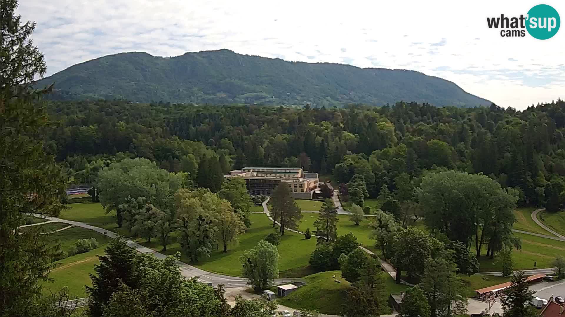 Trakošćan – view from castle