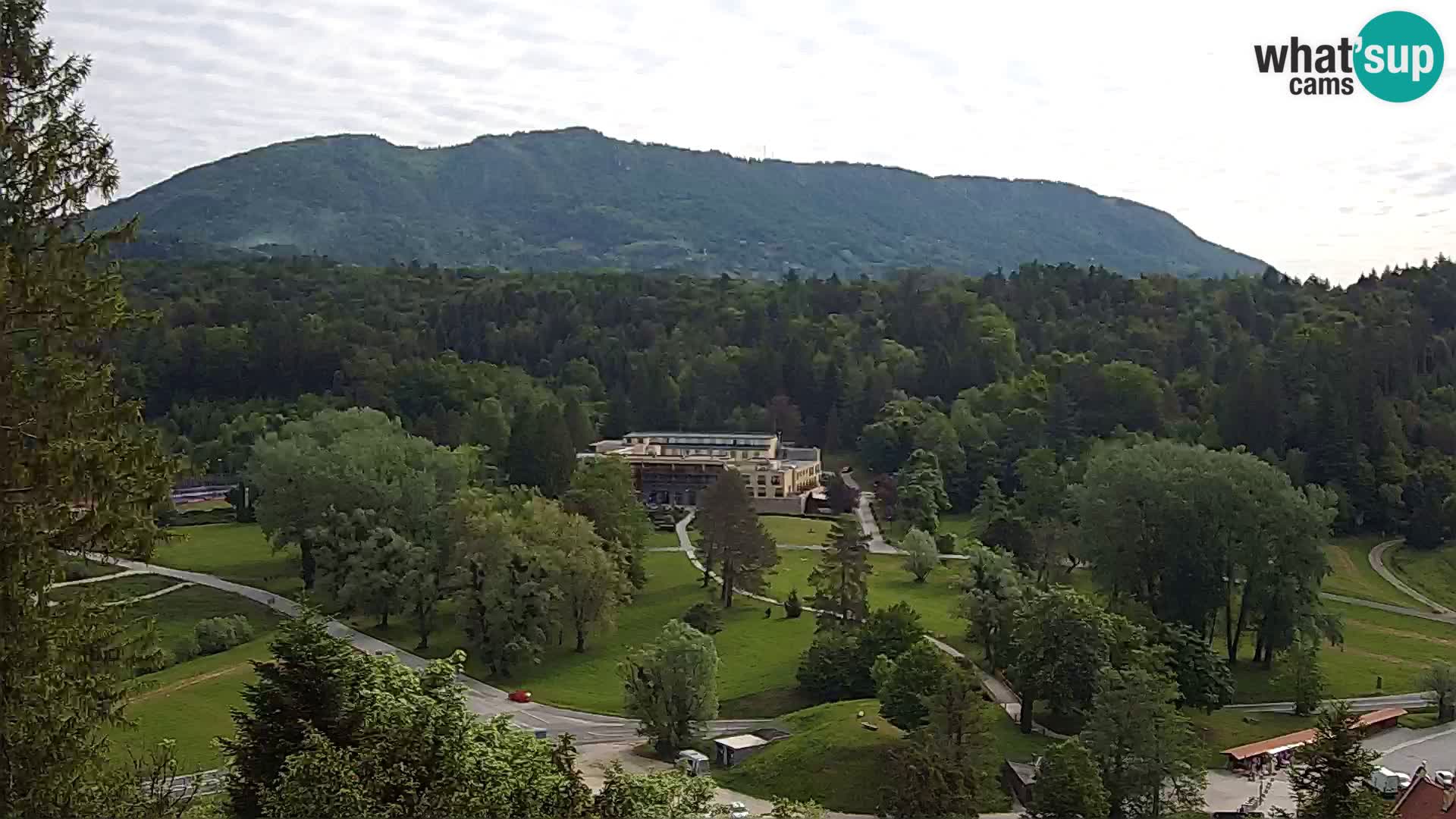 Trakošćan – pogled z dvorca