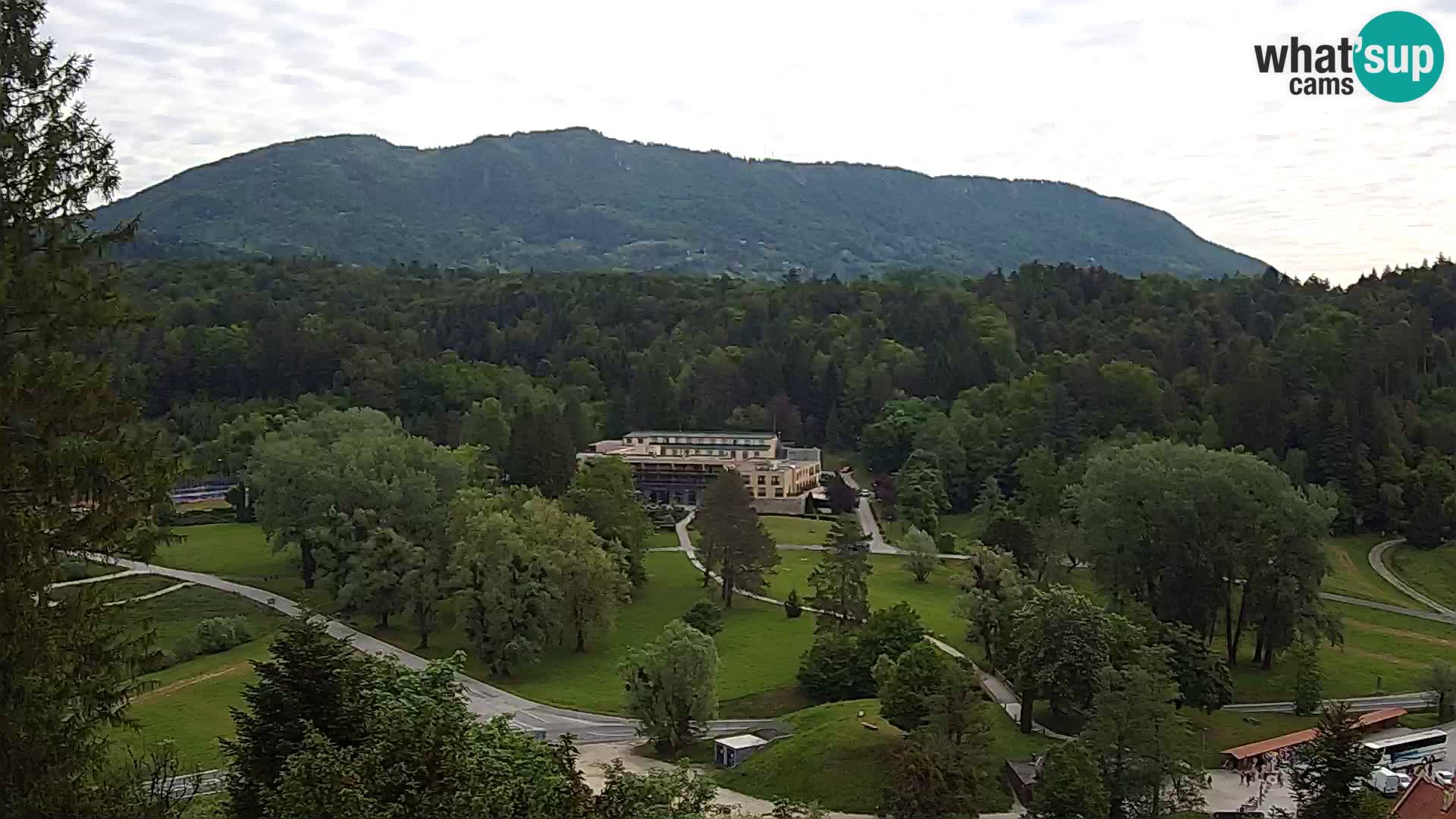 Trakošćan – pogled z dvorca