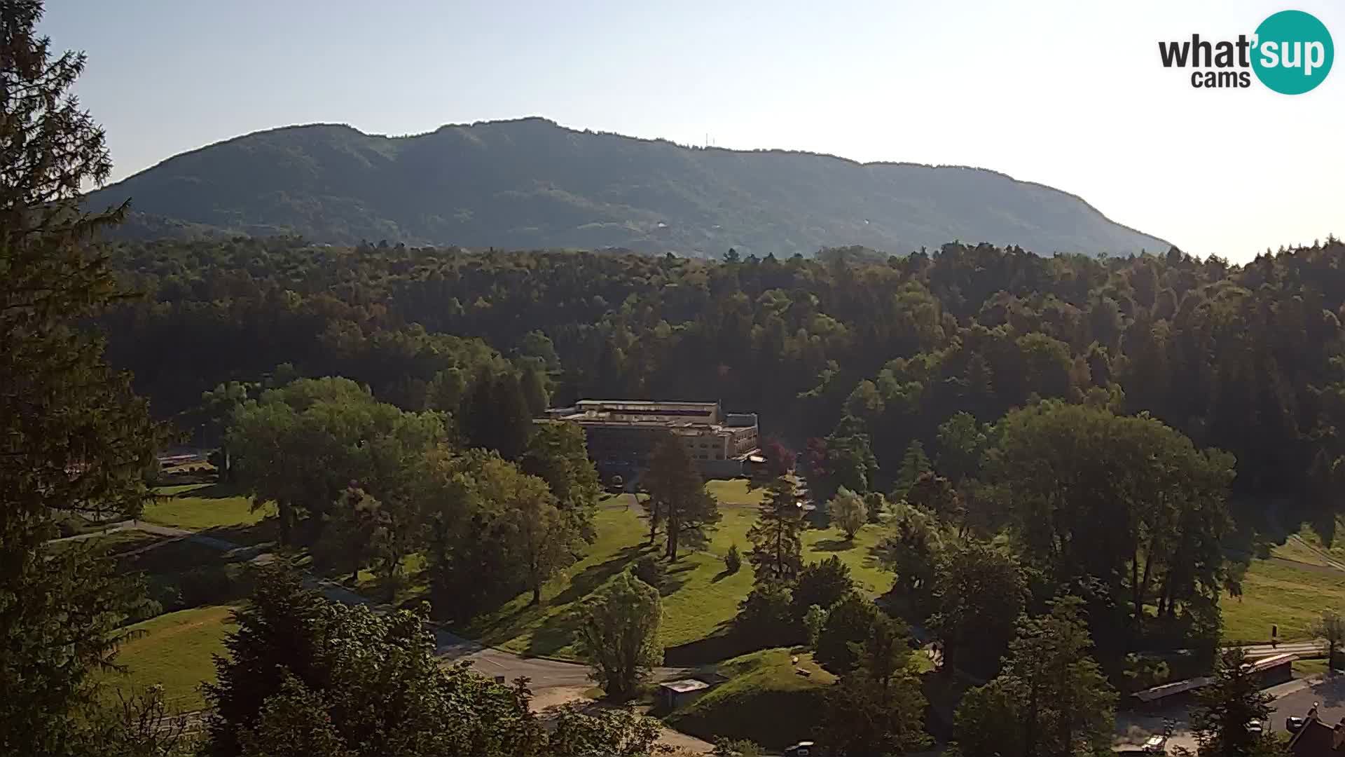Trakošćan – Vista dal castello