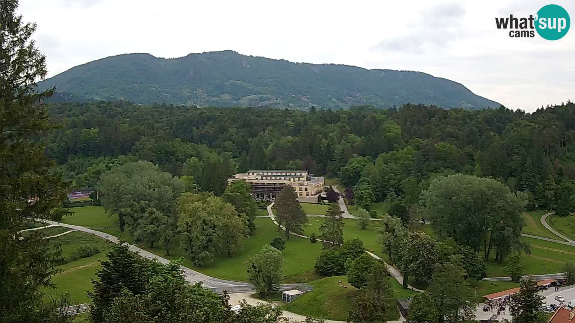 Trakošćan – Vista dal castello