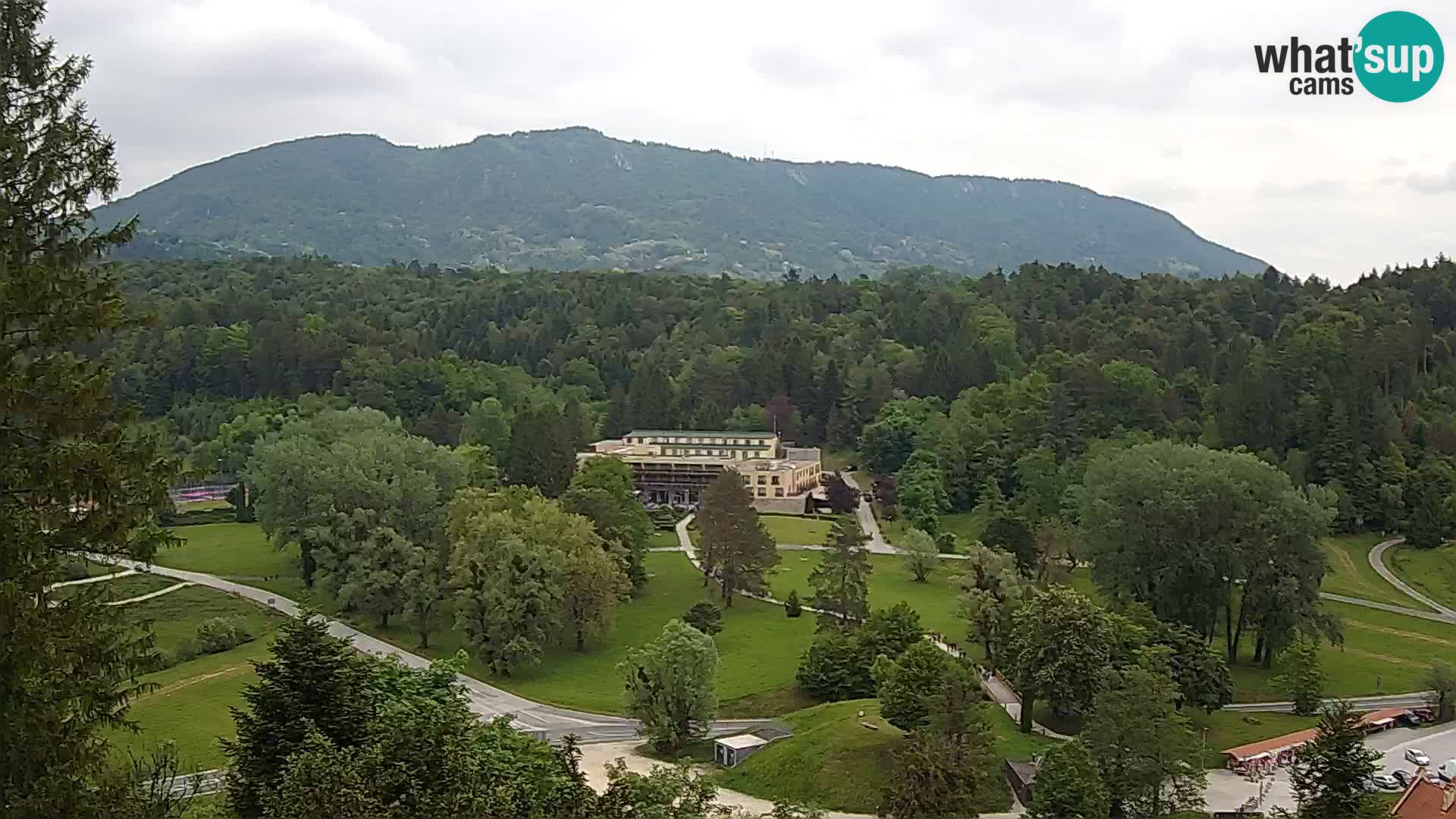 Trakošćan – pogled z dvorca