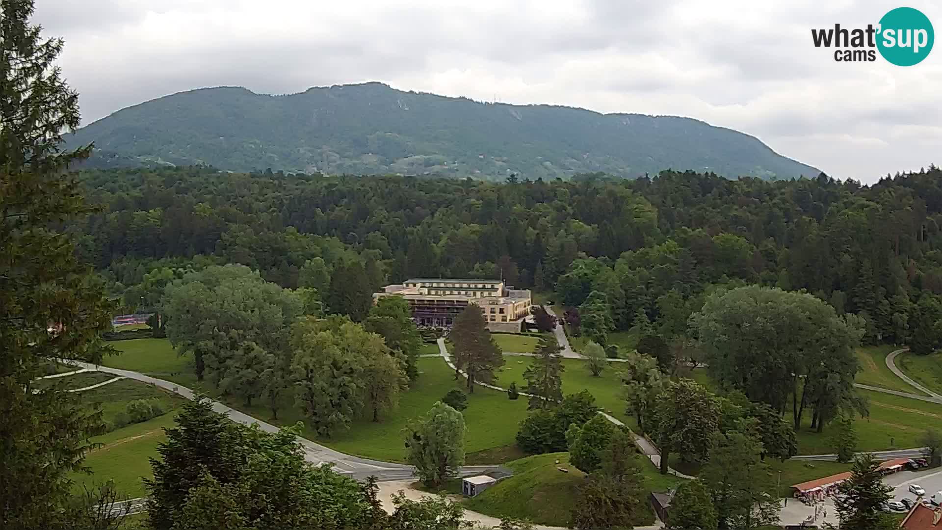 Trakošćan – pogled sa dvorca