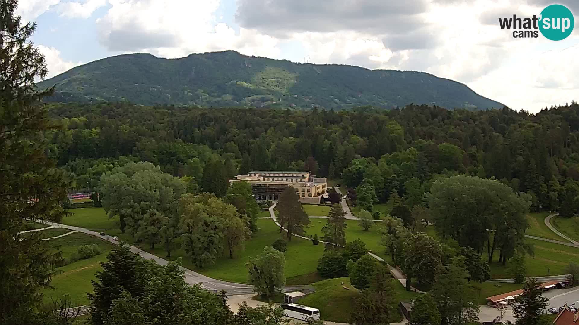 Trakošćan – pogled sa dvorca