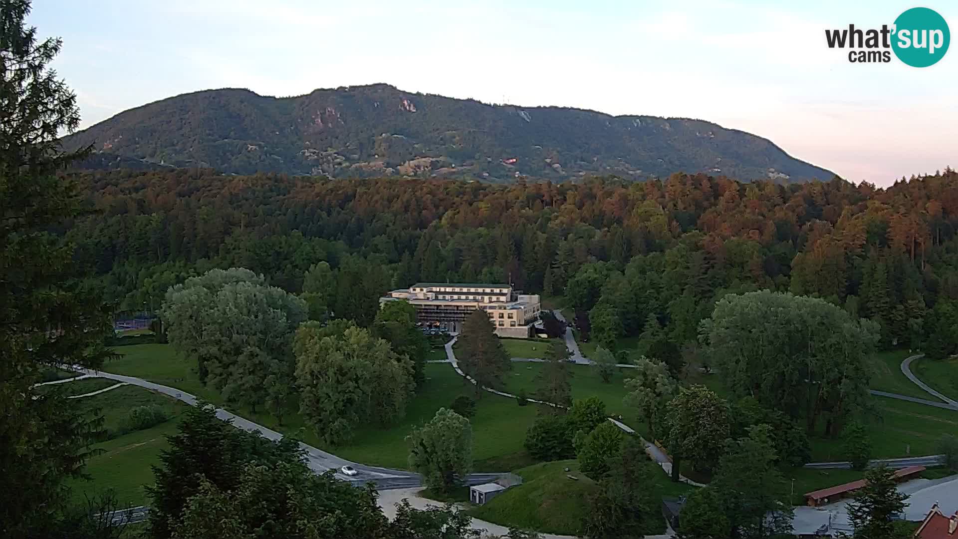 Trakošćan – Vista desde el castillo
