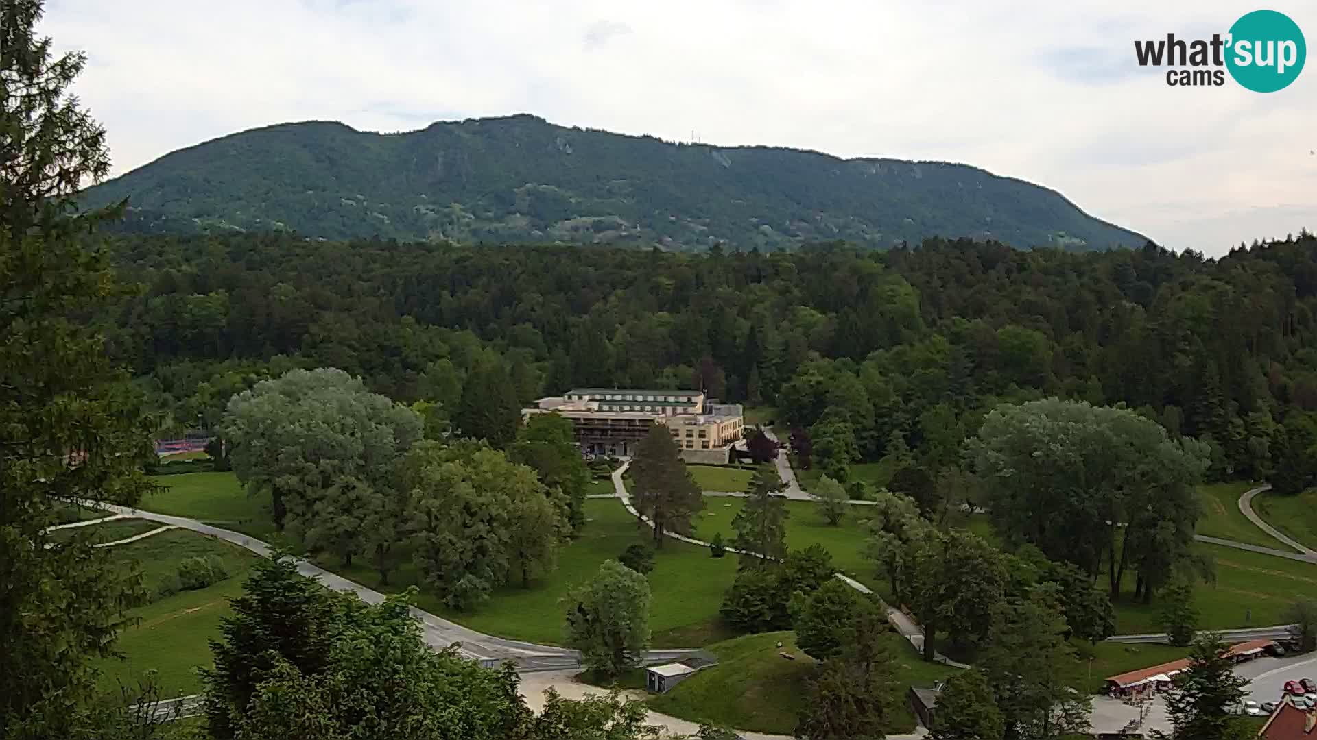 Trakošćan – view from castle