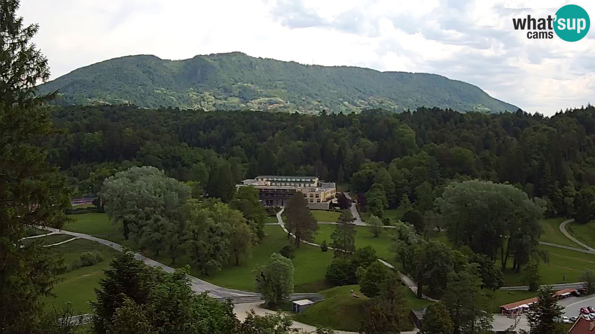 Trakošćan – pogled z dvorca