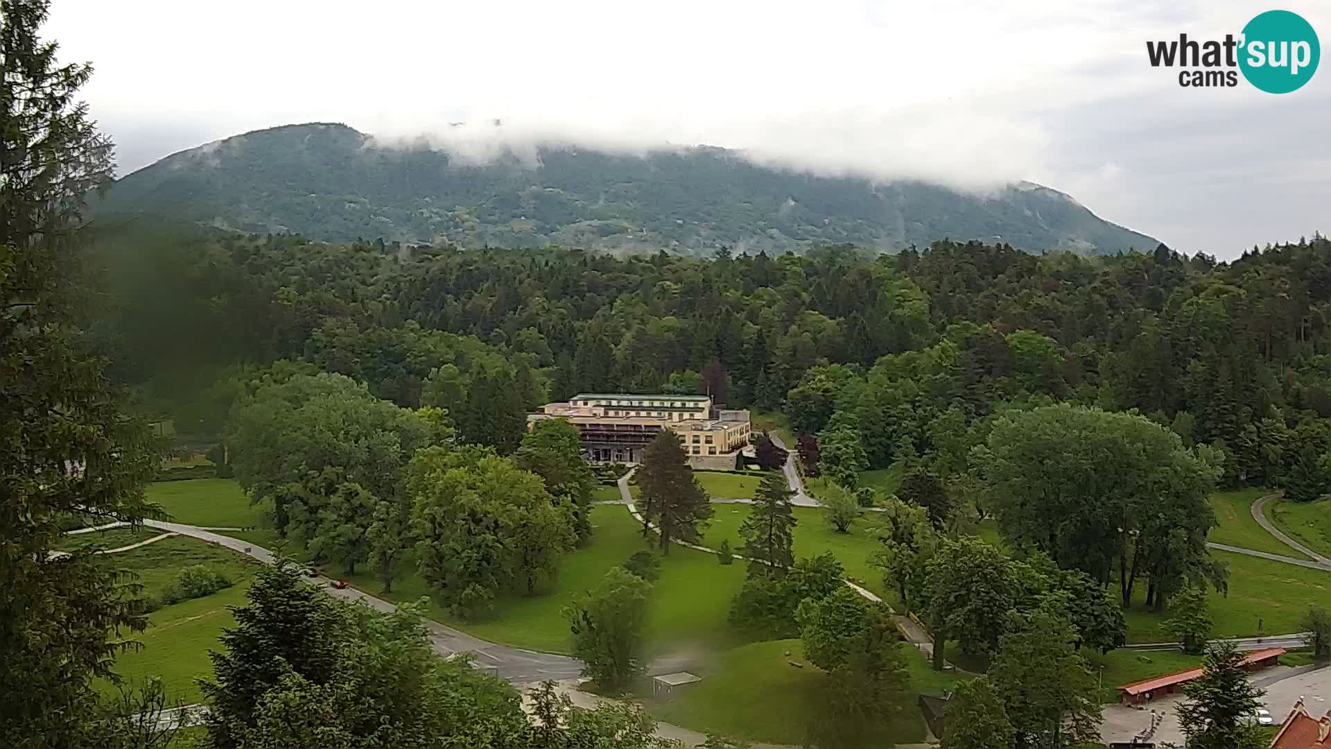 Trakošćan – view from castle