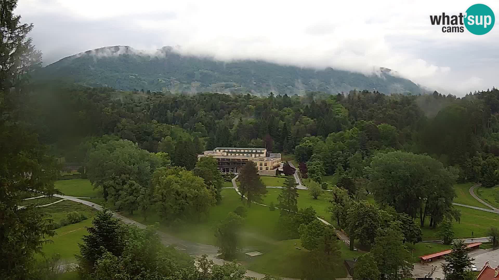 Trakošćan – Vista dal castello