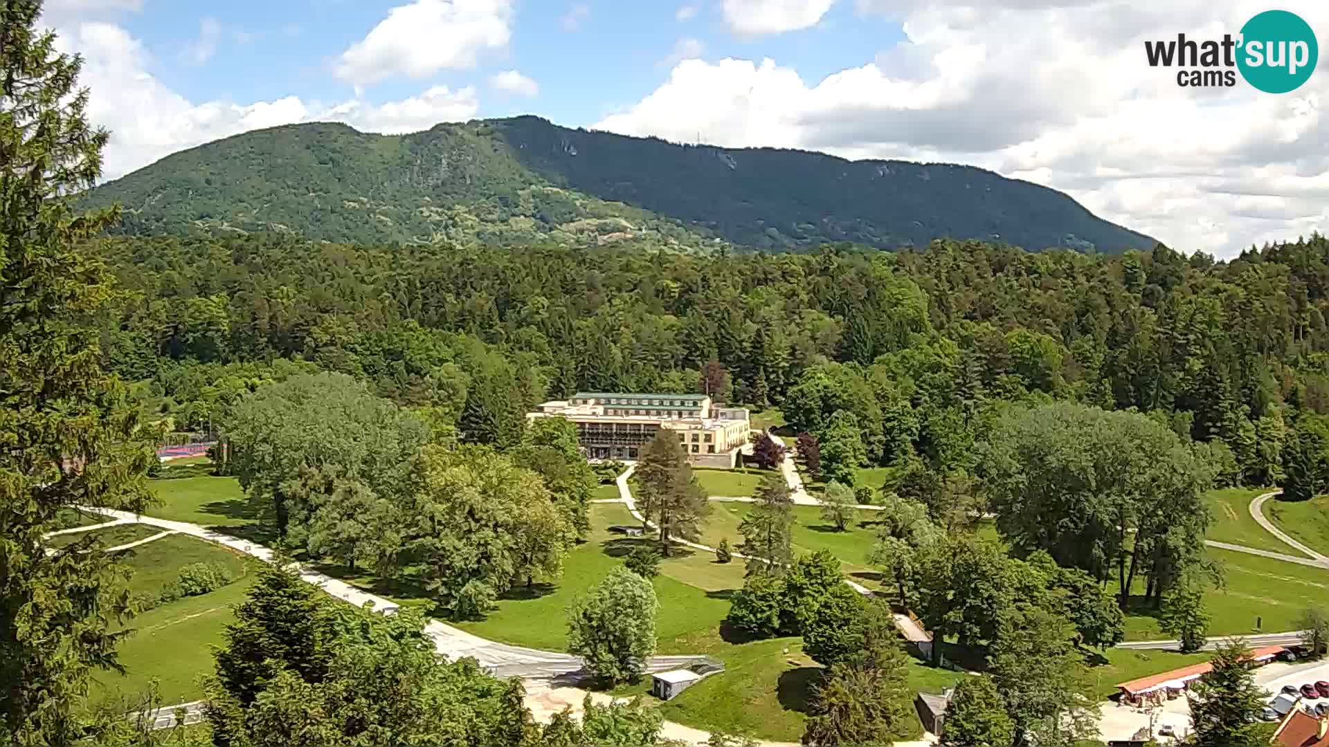 Trakošćan – Vista dal castello