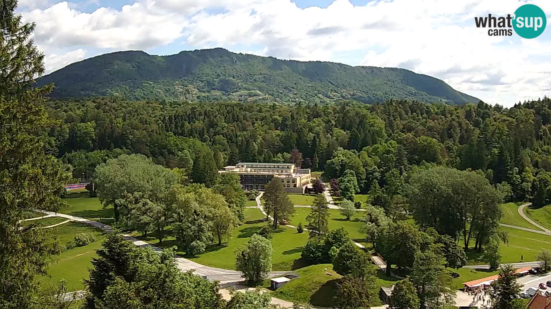 Trakošćan – pogled sa dvorca