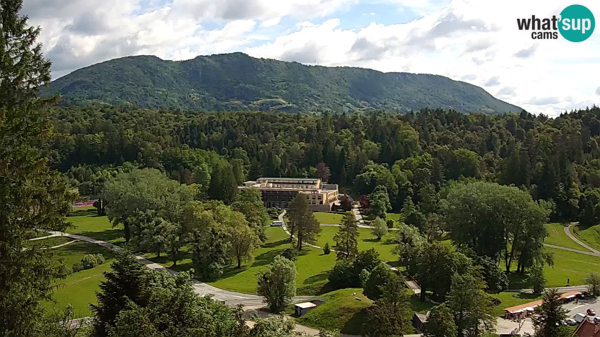 Trakošćan – Vista dal castello