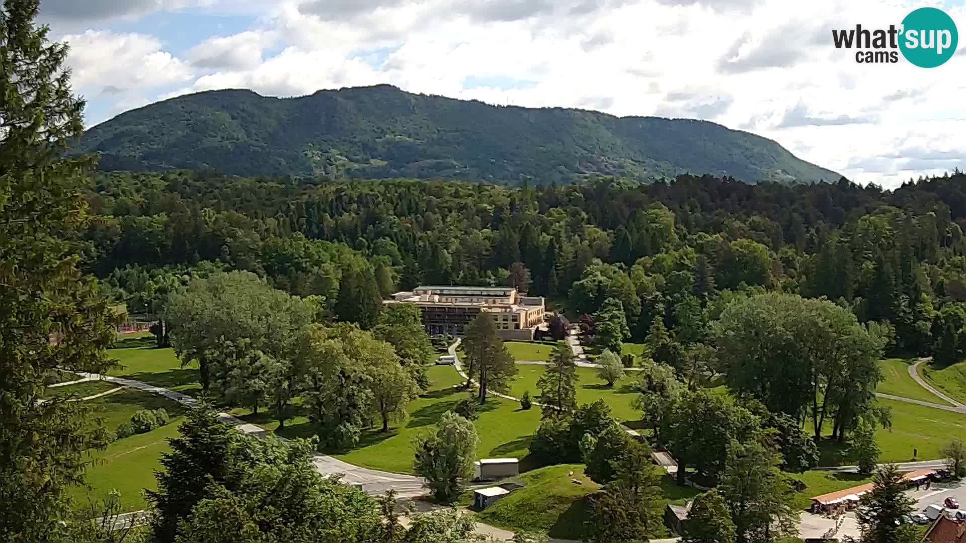 Trakošćan – pogled sa dvorca