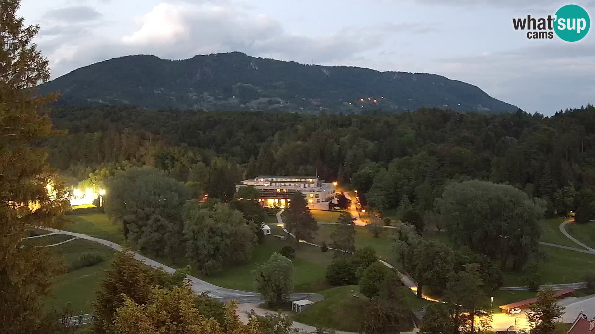 Trakošćan – Vista dal castello