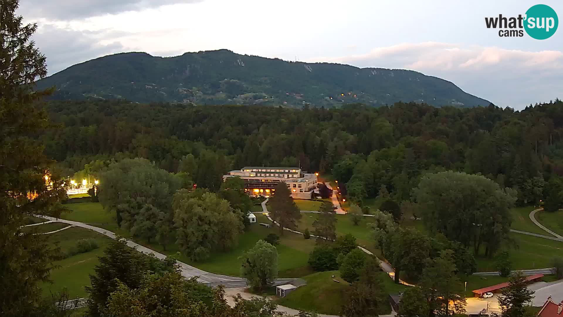 Trakošćan – Vista dal castello