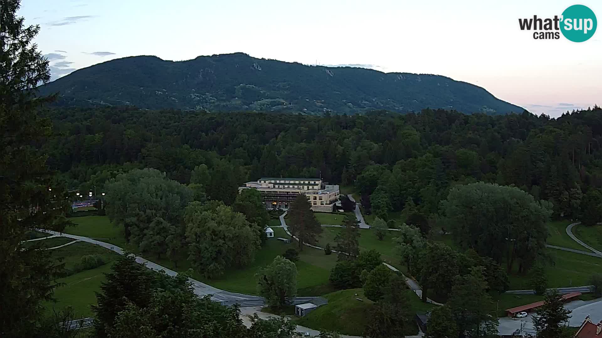 Trakošćan – view from castle