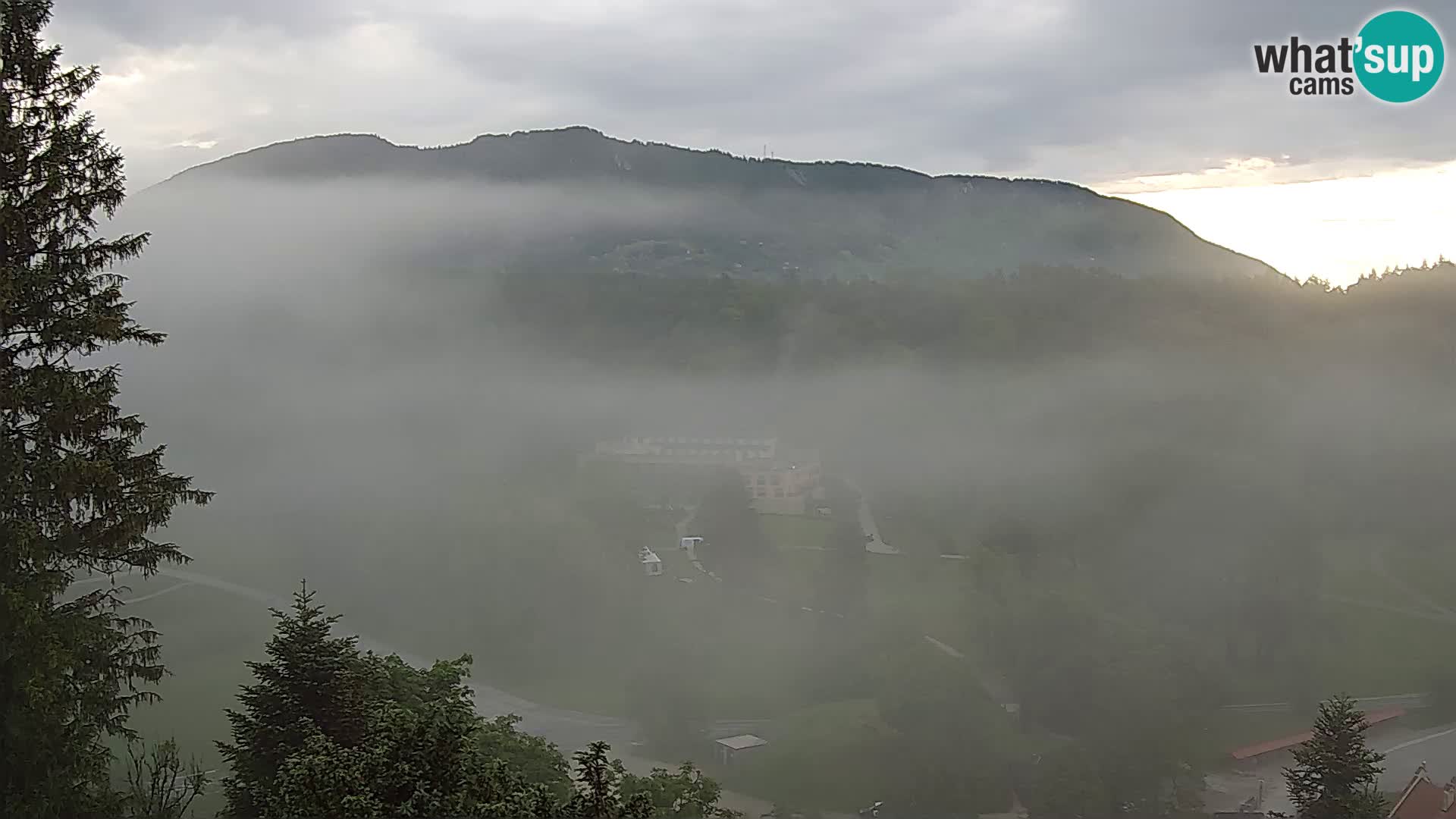 Trakošćan – pogled sa dvorca