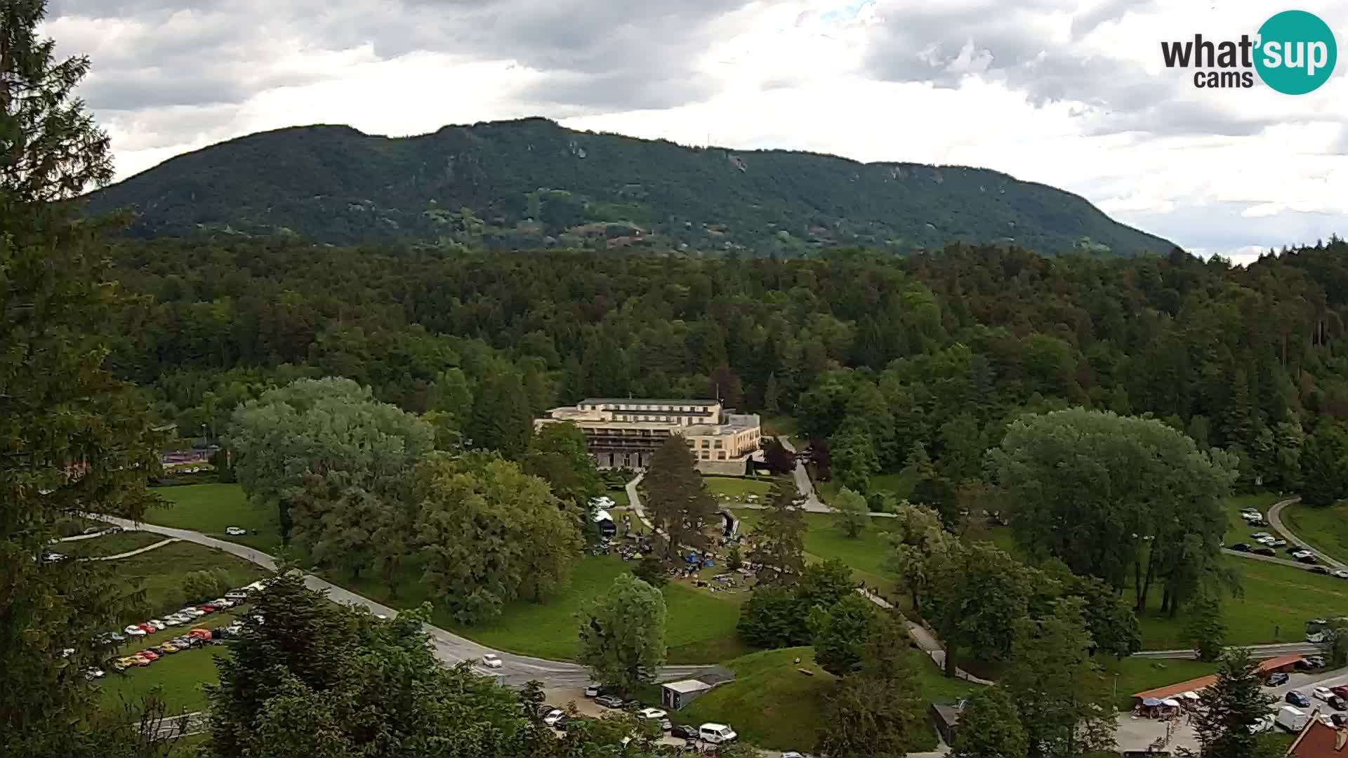 Trakošćan – pogled sa dvorca