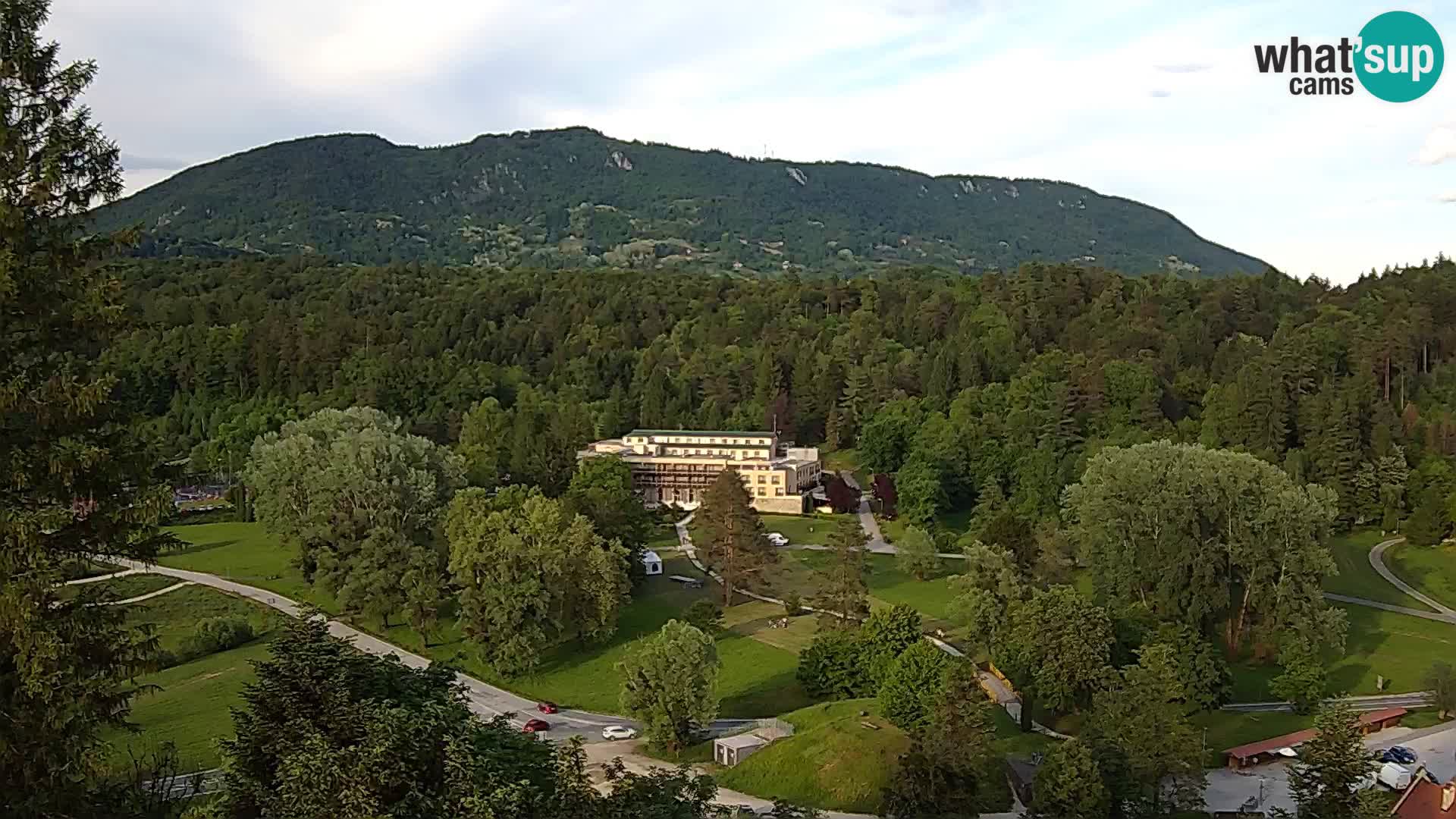 Trakošćan – Vista desde el castillo
