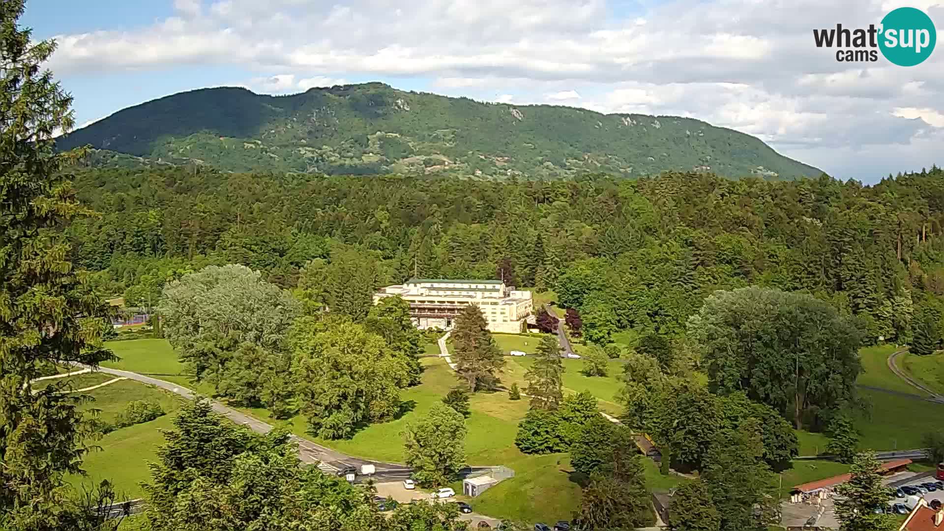 Trakošćan – view from castle