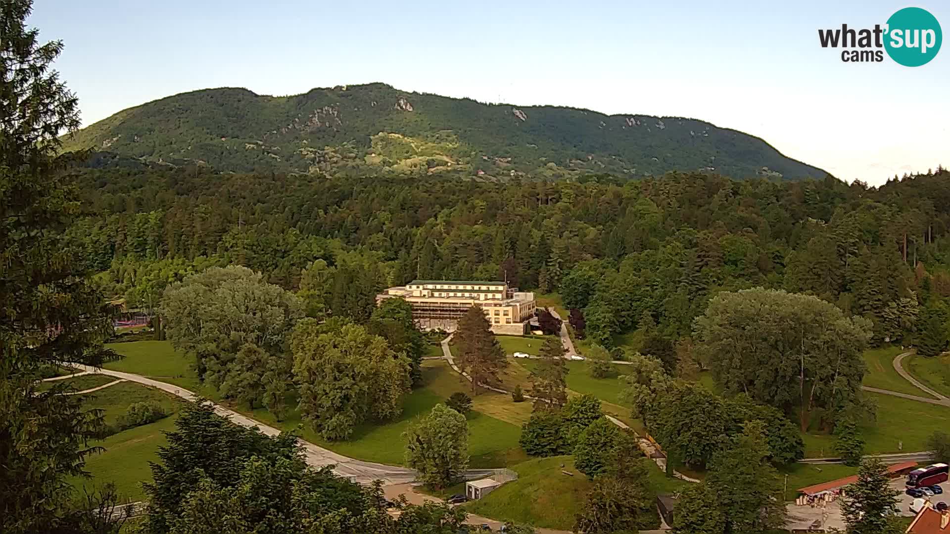 Trakošćan – Vista desde el castillo