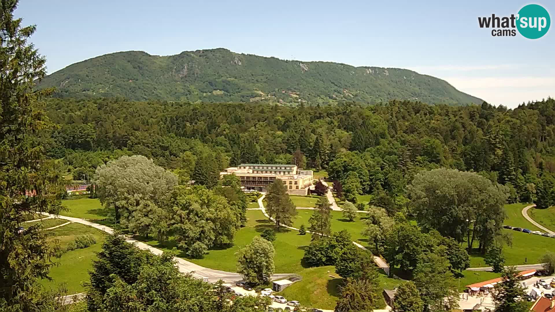 Trakošćan – Vista desde el castillo