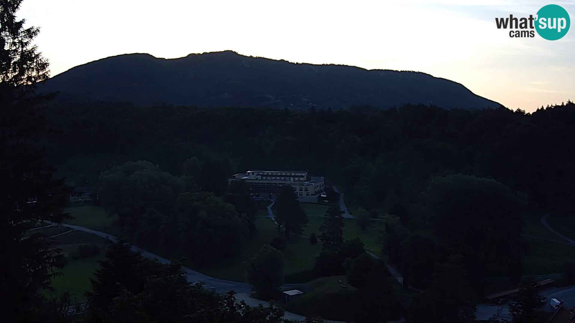 Trakošćan – Vista desde el castillo