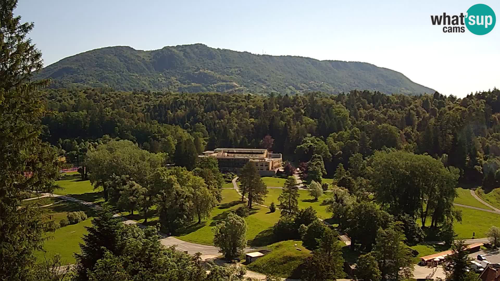 Trakošćan – pogled sa dvorca