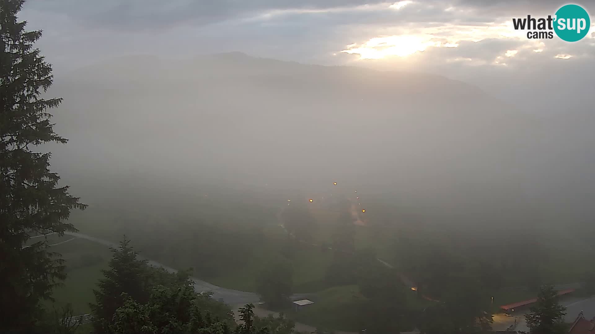 Trakošćan – pogled sa dvorca