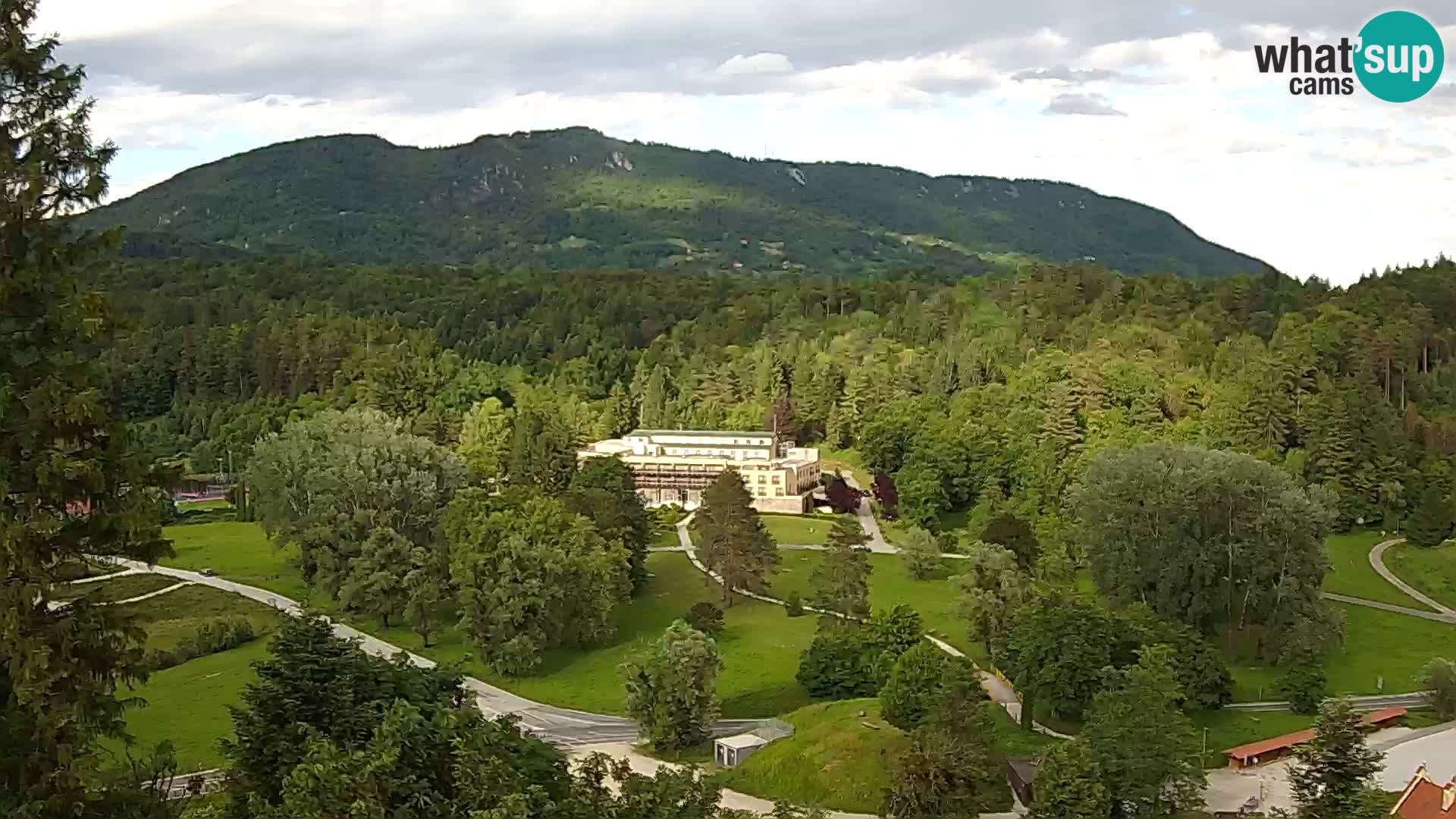 Trakošćan – Vista dal castello