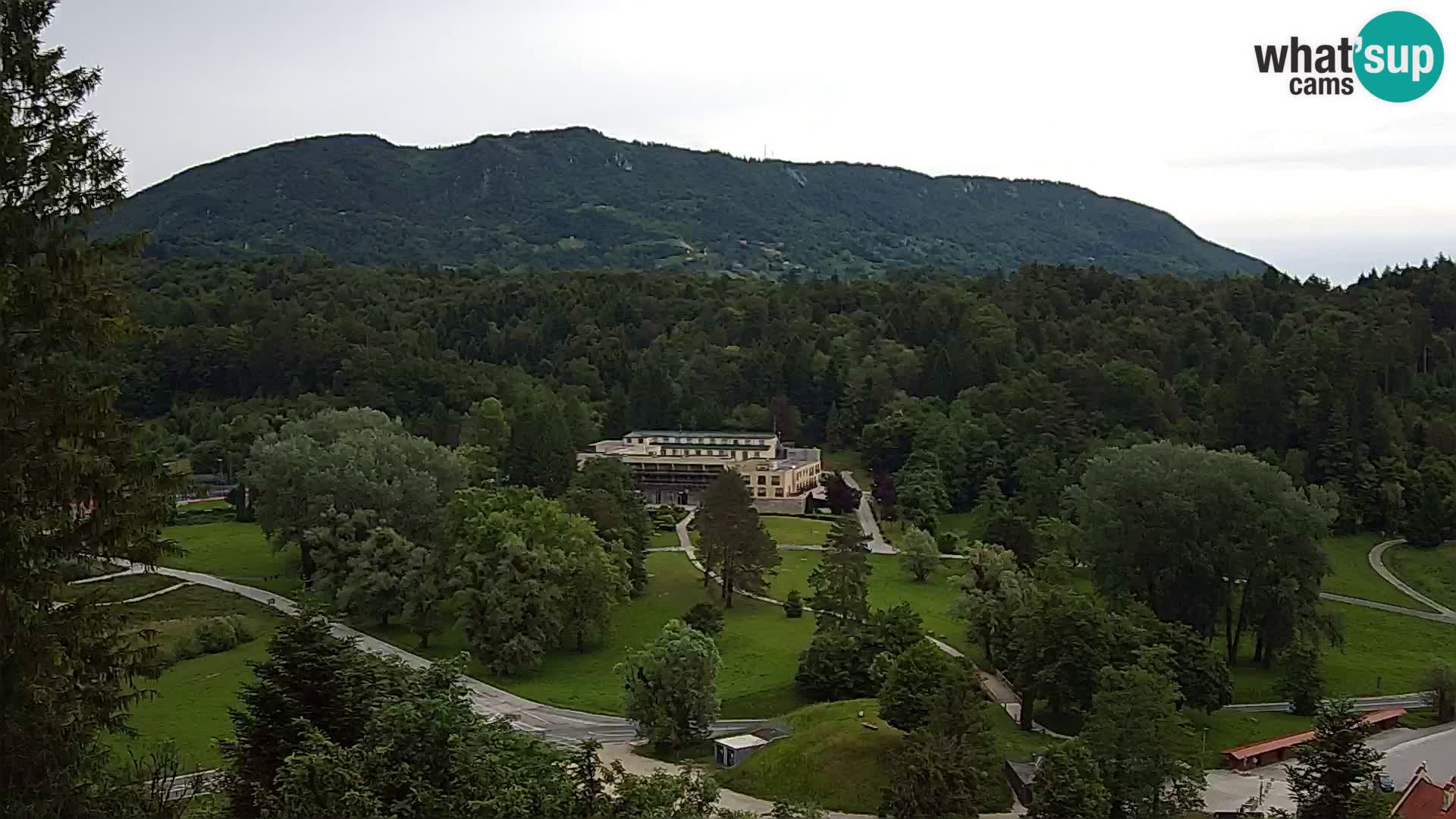 Trakošćan – Vista desde el castillo