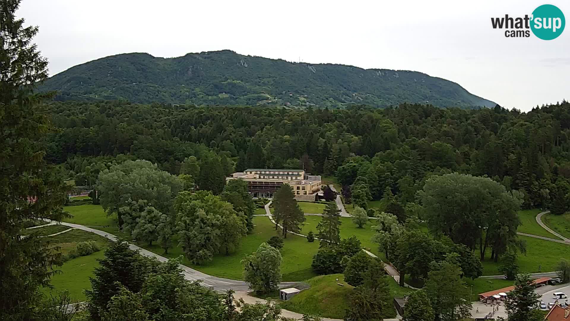 Trakošćan – Vista desde el castillo