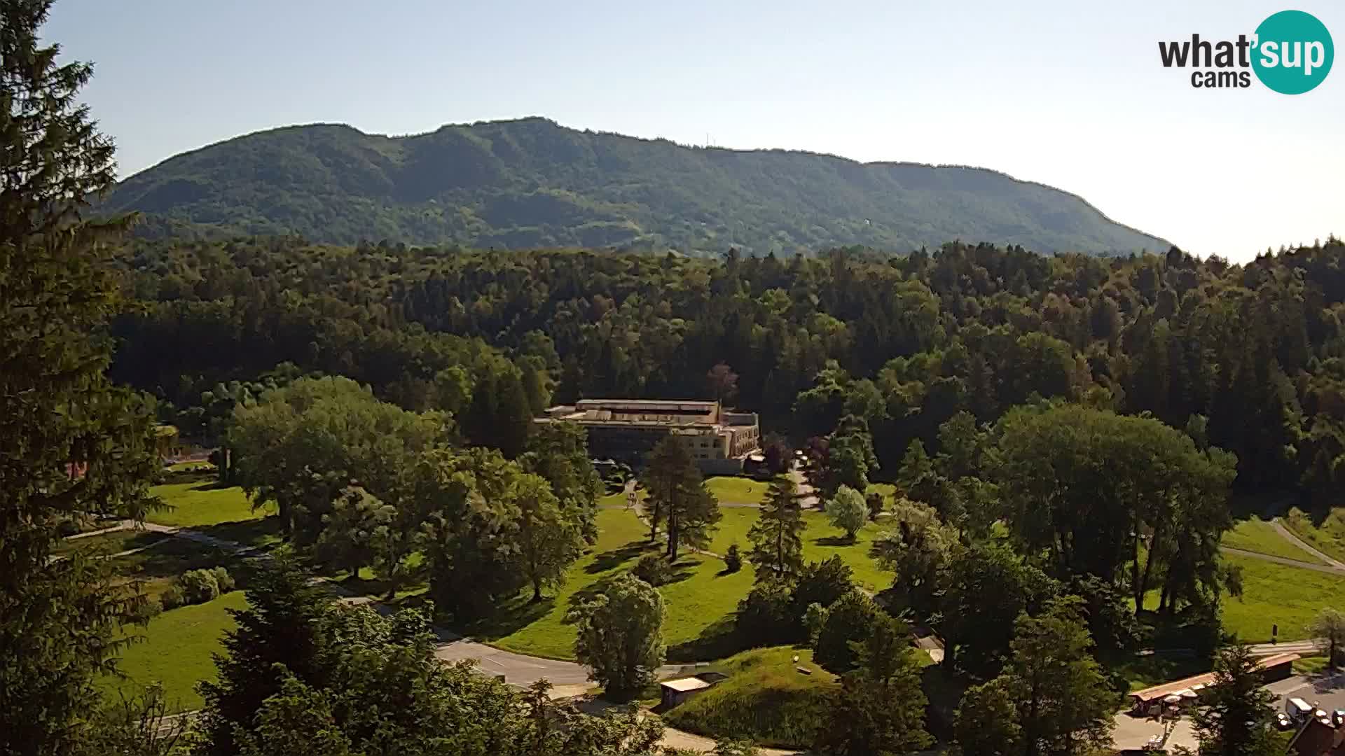 Trakošćan – Vista dal castello